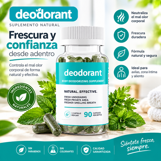 DEOS FRESH 90 — Frescura Todo el Día.