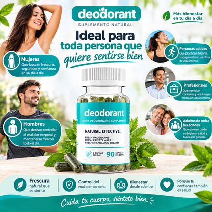 DEOS FRESH 90 — Frescura Todo el Día.