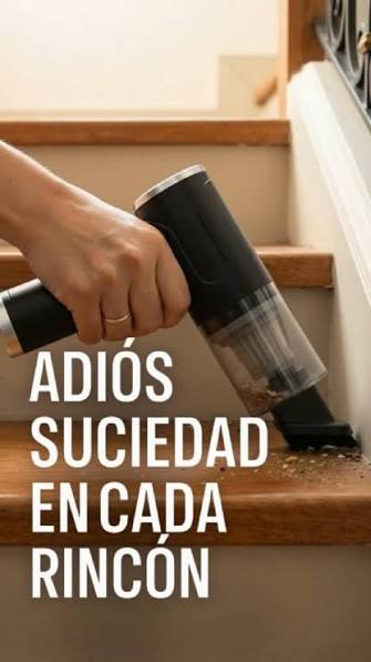 ASPIRADORA INALAMBRICA DE MANO 2 EN 1